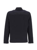 Hosio flap-pocket button-up shirt-jacket