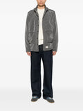 RANRA button-up high-neck jacket