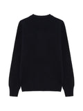 ALPHA STUDIO ribbed-trim sweater