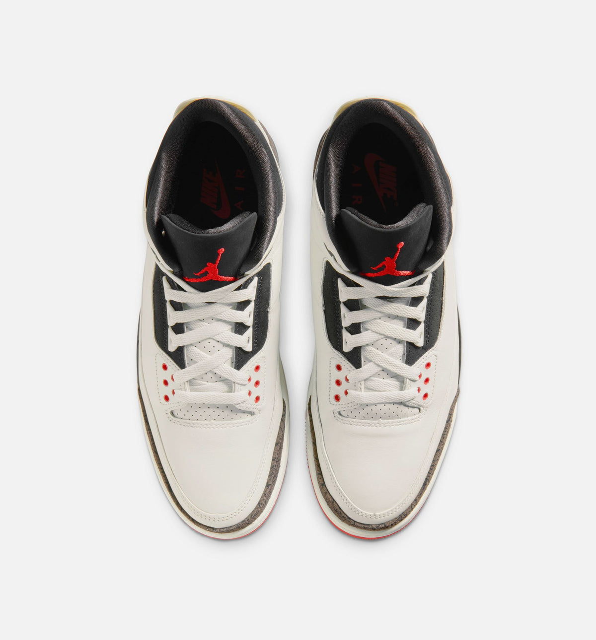 Air Jordan 3 Retro Sail & University Red – Men's Lifestyle Shoe | Sail/Black/University Red/Pale Ivory